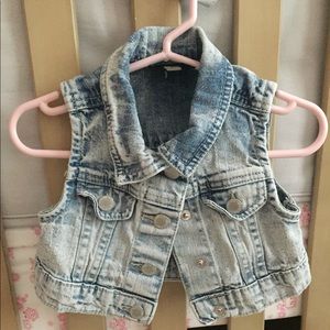GenuineKids from OshKosh jeans vest